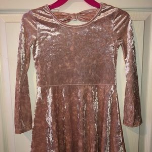 Kids velvet dress